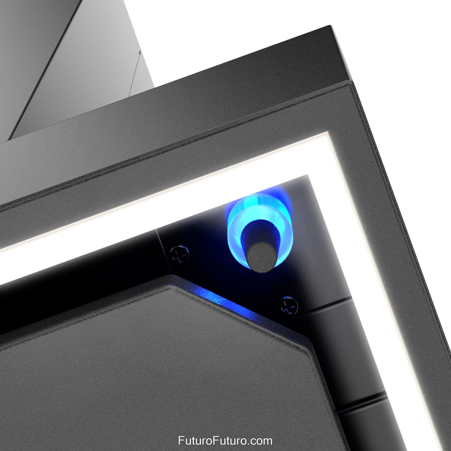 Futuro Turo 69 in. 940 CFM Black Island Mount Range Hood | IS69TURO-BLK