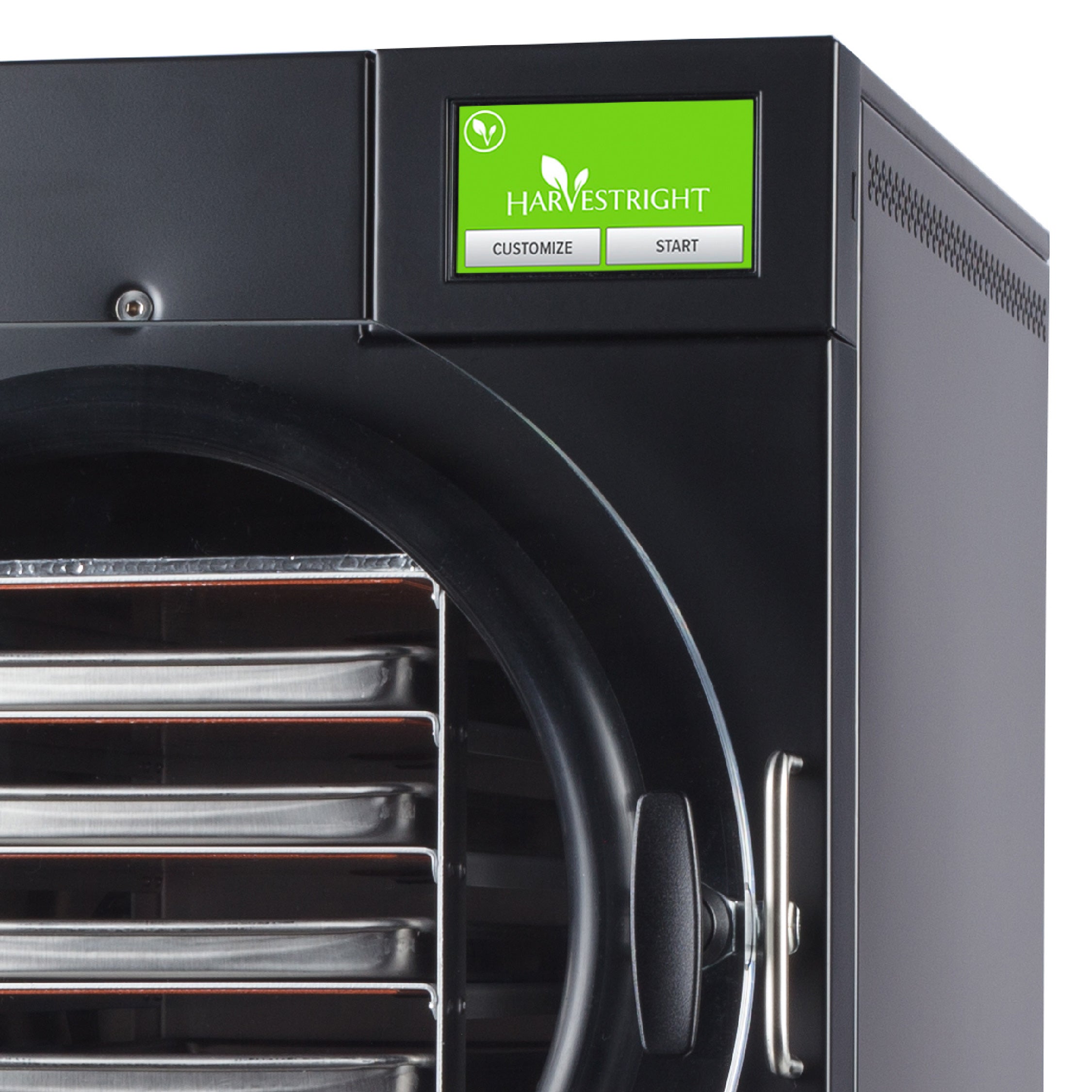 Harvest Right Medium 5 Tray Black Home Freeze Dryer with Premier Vacuum Pump and Mylar Starter Kit