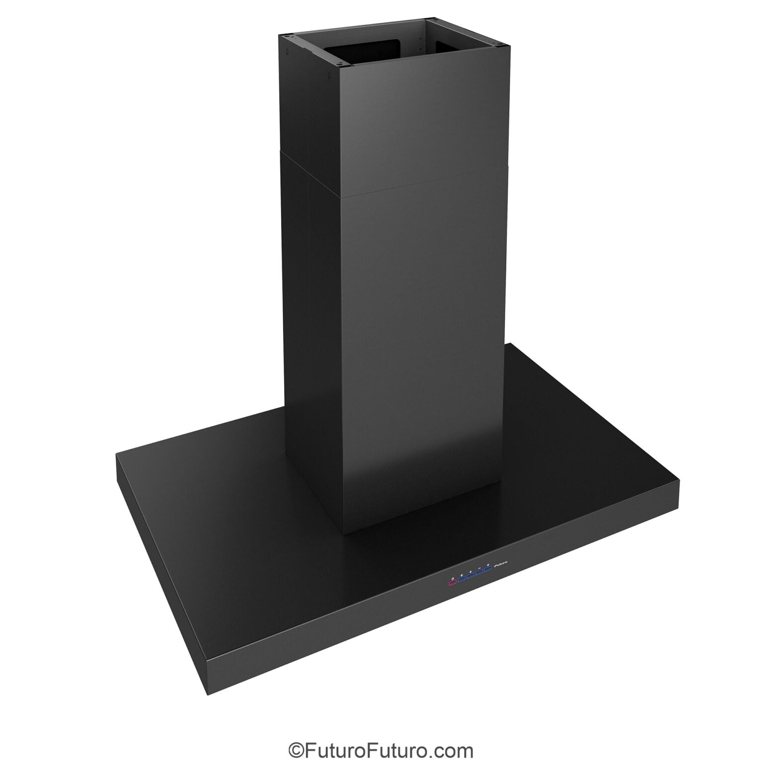 Futuro Positano 36 in. 940 CFM Black Island Mount Range Hood | IS36POSITANO-BLK