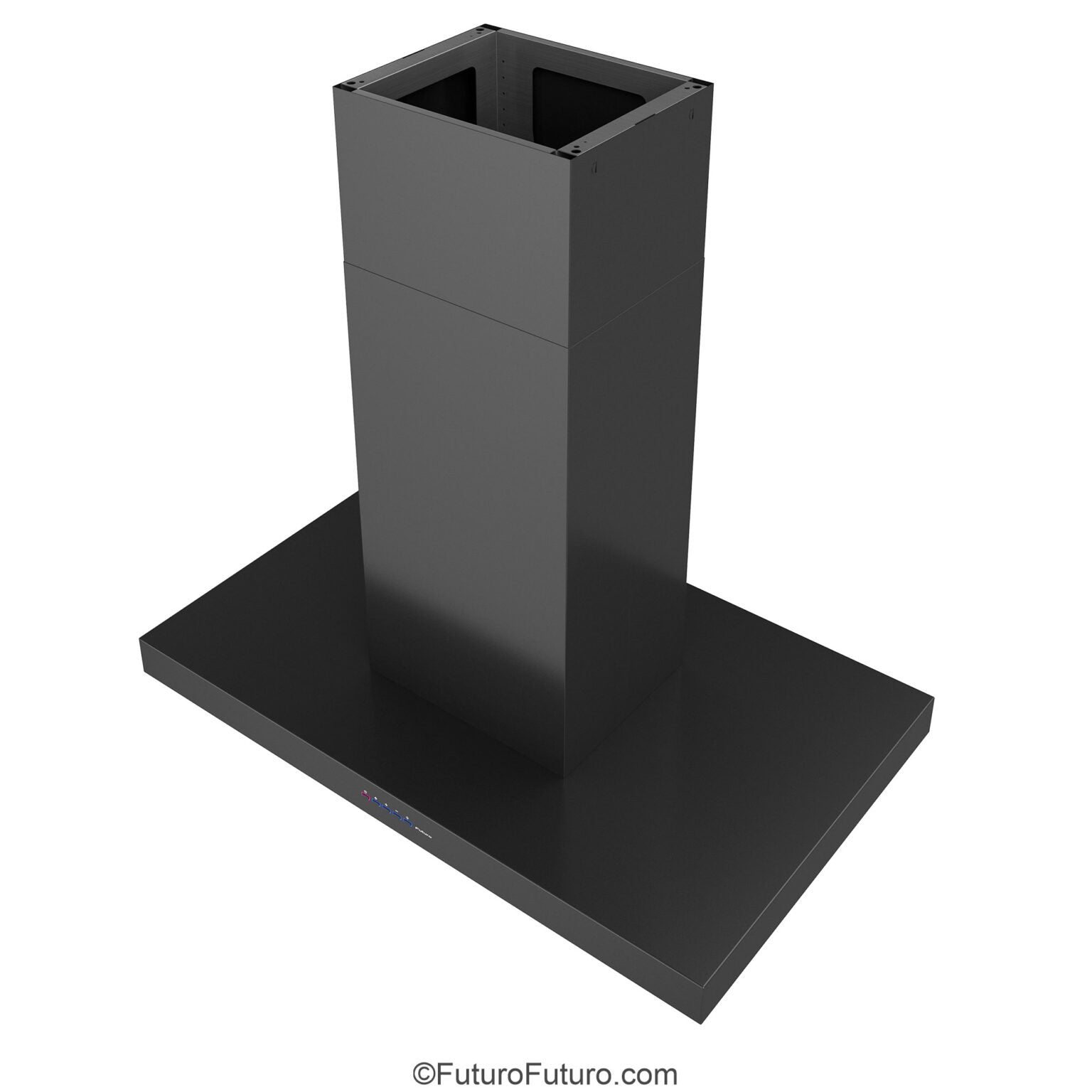 Futuro Positano 36 in. 940 CFM Black Island Mount Range Hood | IS36POSITANO-BLK