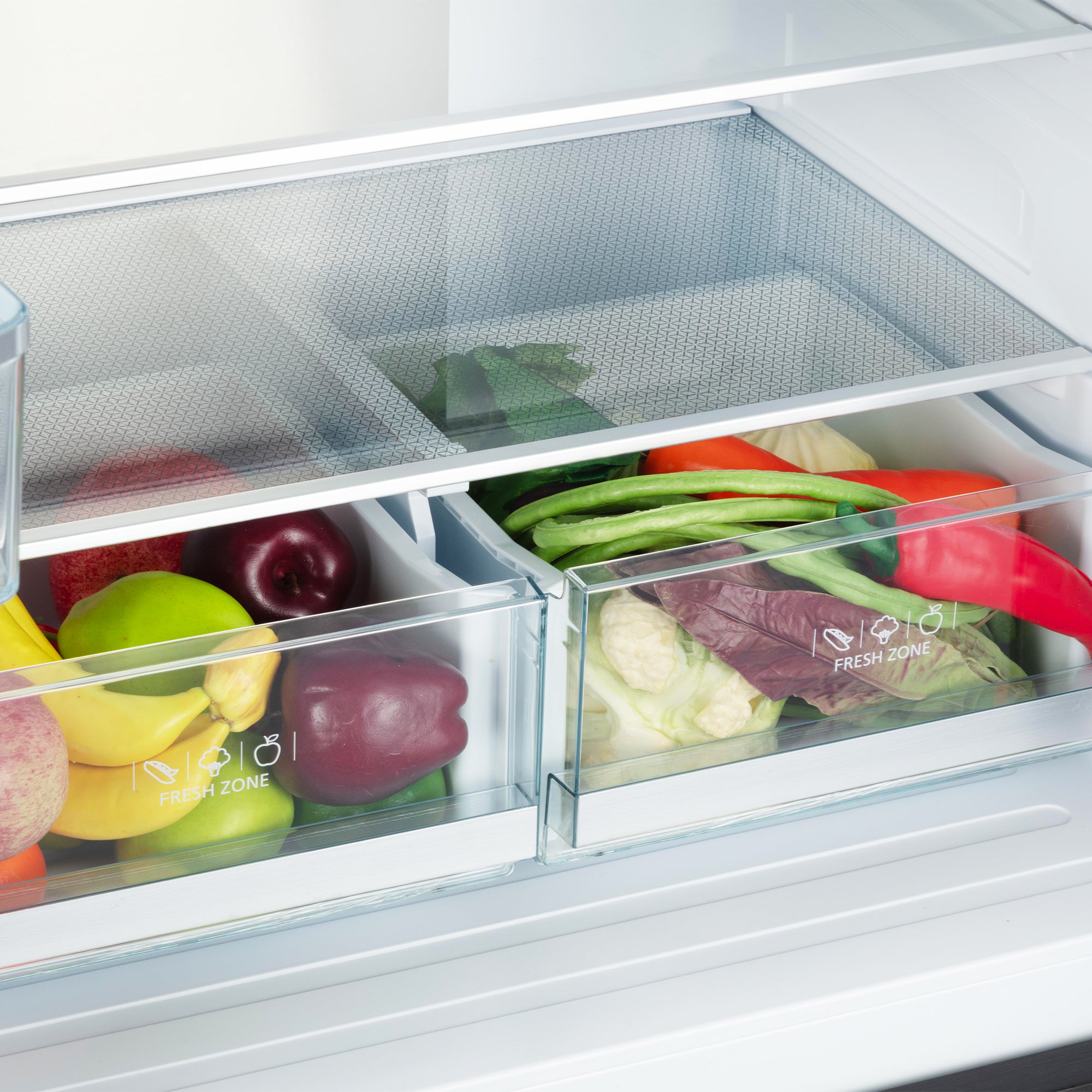 Cosmo Vista 30 in. 17.5 cu. ft. Black French Door Refrigerator with Ice Maker | COS-RFFV183GHBK
