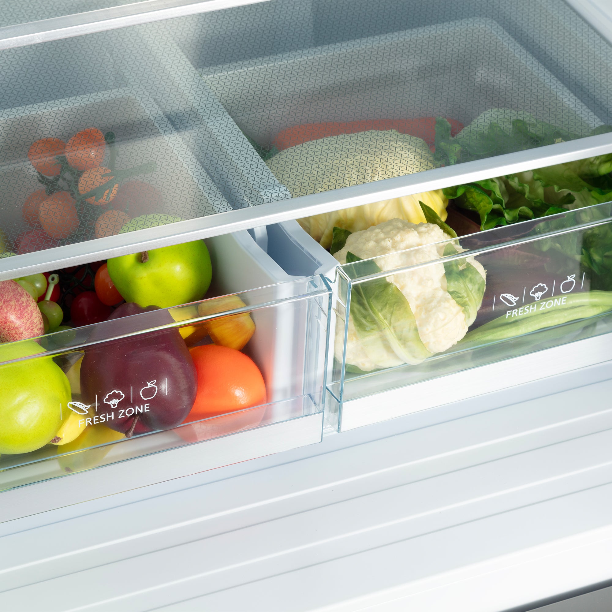 Cosmo Vista 30 in. 17.5 cu. ft. Stainless Steel French Door Refrigerator with Recessed Handles Ice Maker | COS-RFFV183RS