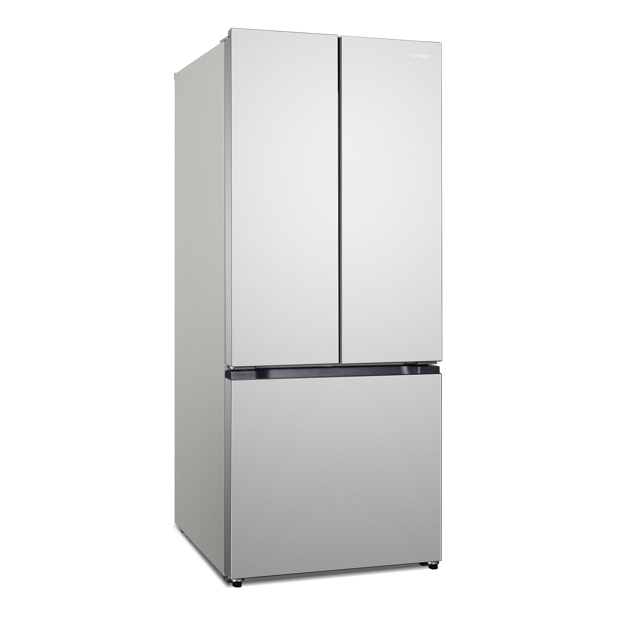 Cosmo Vista 30 in. 17.5 cu. ft. Stainless Steel French Door Refrigerator with Recessed Handles Ice Maker | COS-RFFV183RS