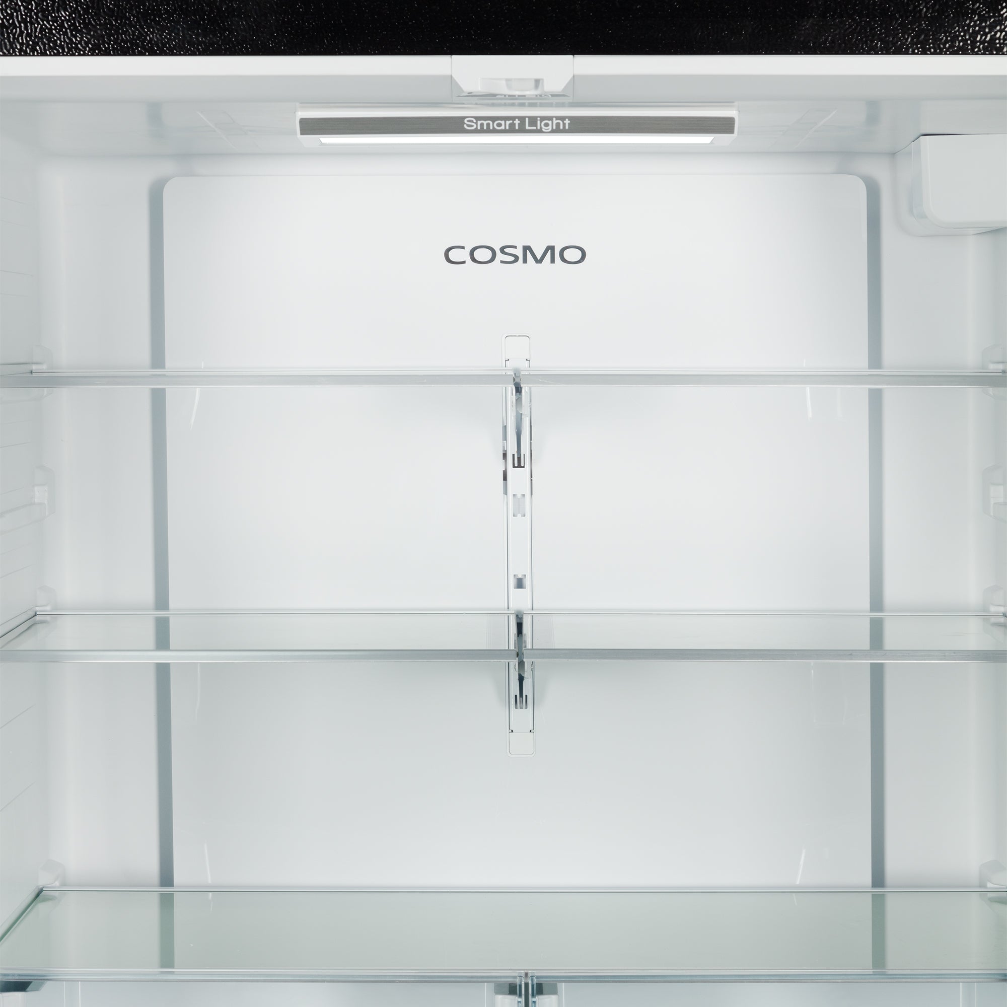 Cosmo Vista 36 in. 27.4 cu. ft. Black French Door Refrigerator with Recessed Handles and Ice Maker | COS-RFFV283RBK