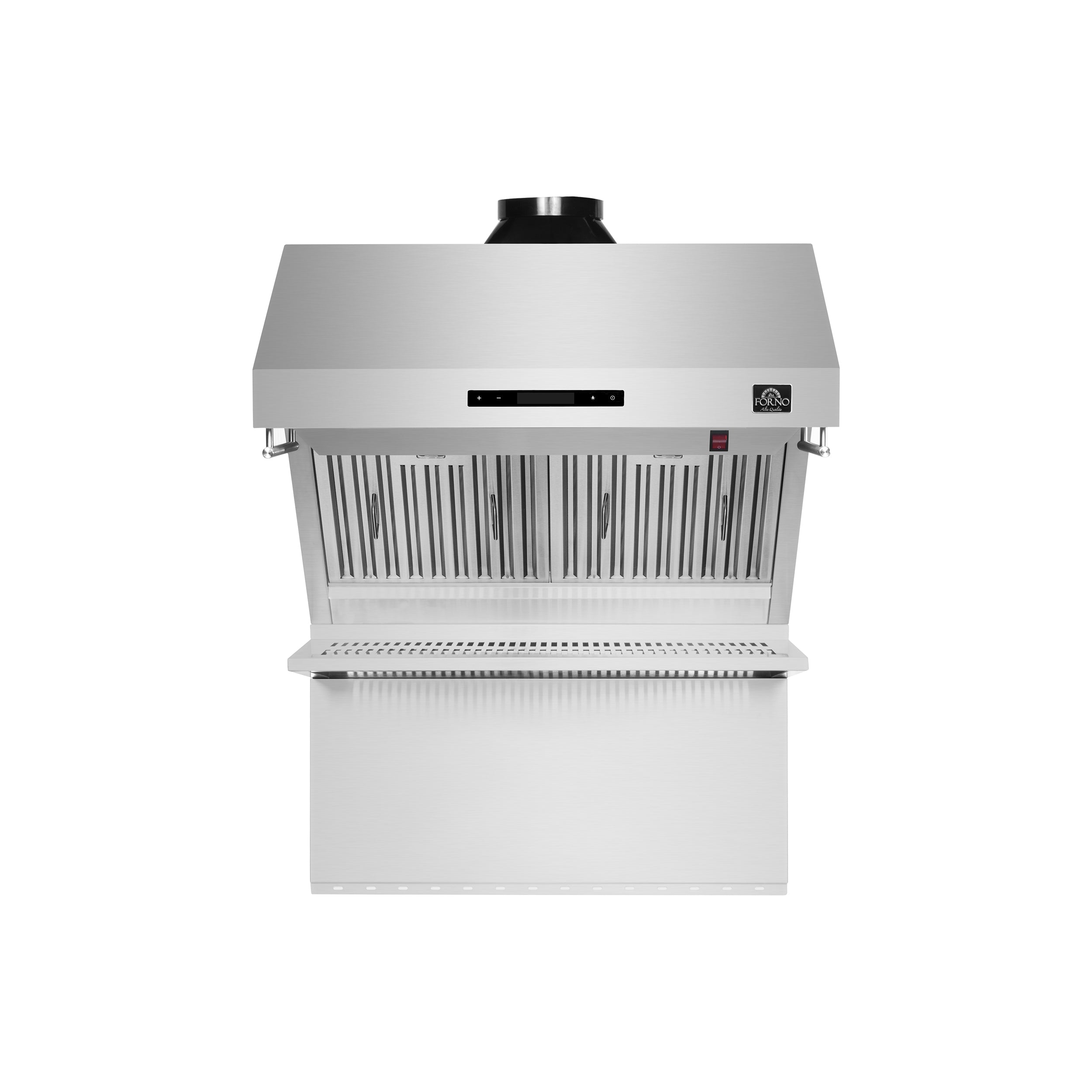 Forno Savona 30 in. 600 CFM Stainless Steel Wall Mount Range Hood with Back Splash and Baffle Filters | FRHWM5029-30