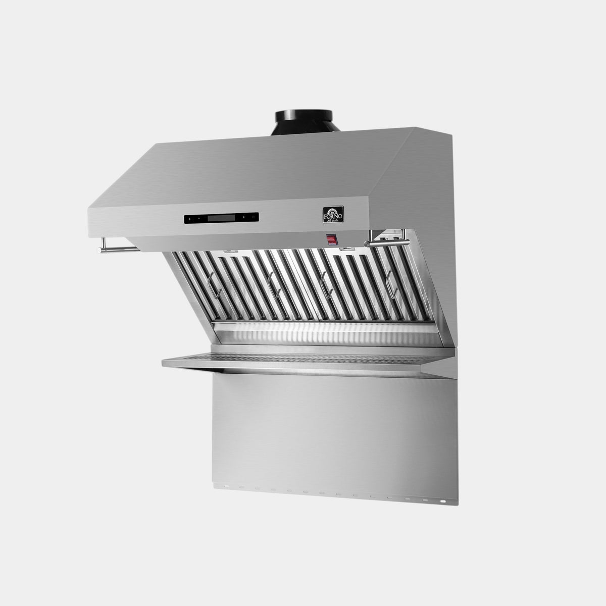 Forno Savona 30 in. 600 CFM Stainless Steel Wall Mount Range Hood with Back Splash and Baffle Filters | FRHWM5029-30