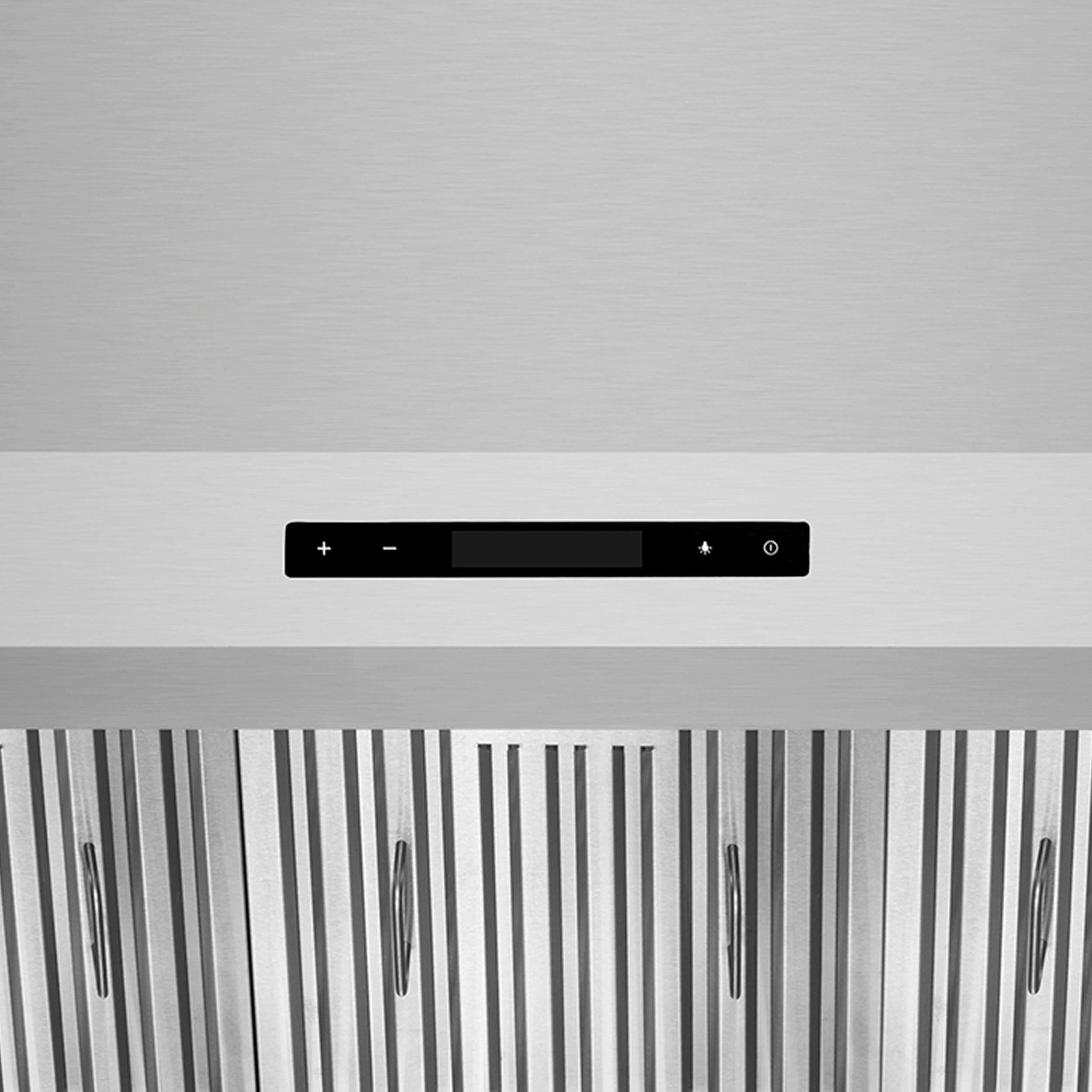 Forno Savona 36 in. 1200 CFM Stainless Steel Wall Mount Range Hood with Back Splash and Baffle Filters | FRHWM5029-36