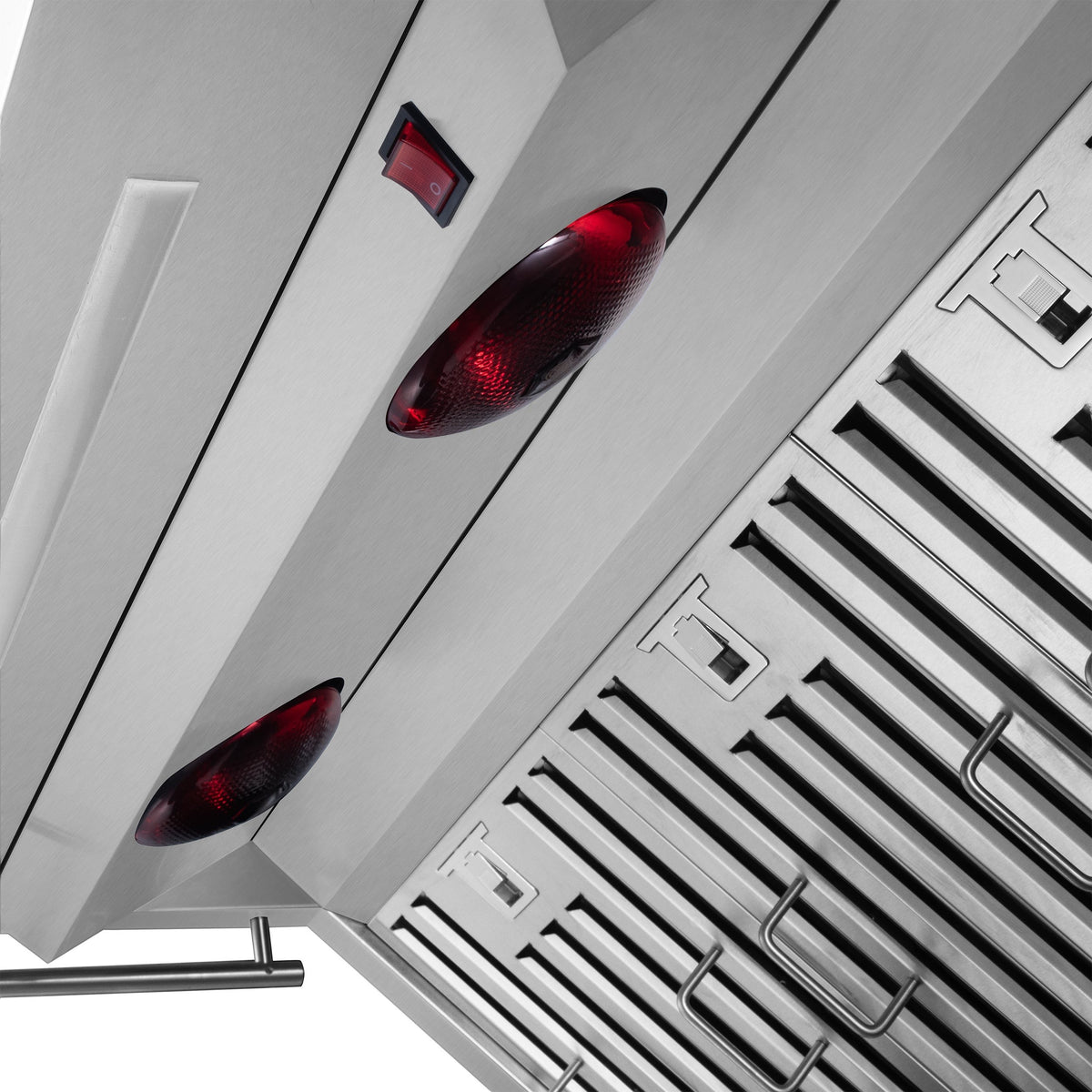 Forno Savona 36 in. 1200 CFM Stainless Steel Wall Mount Range Hood with Back Splash and Baffle Filters | FRHWM5029-36