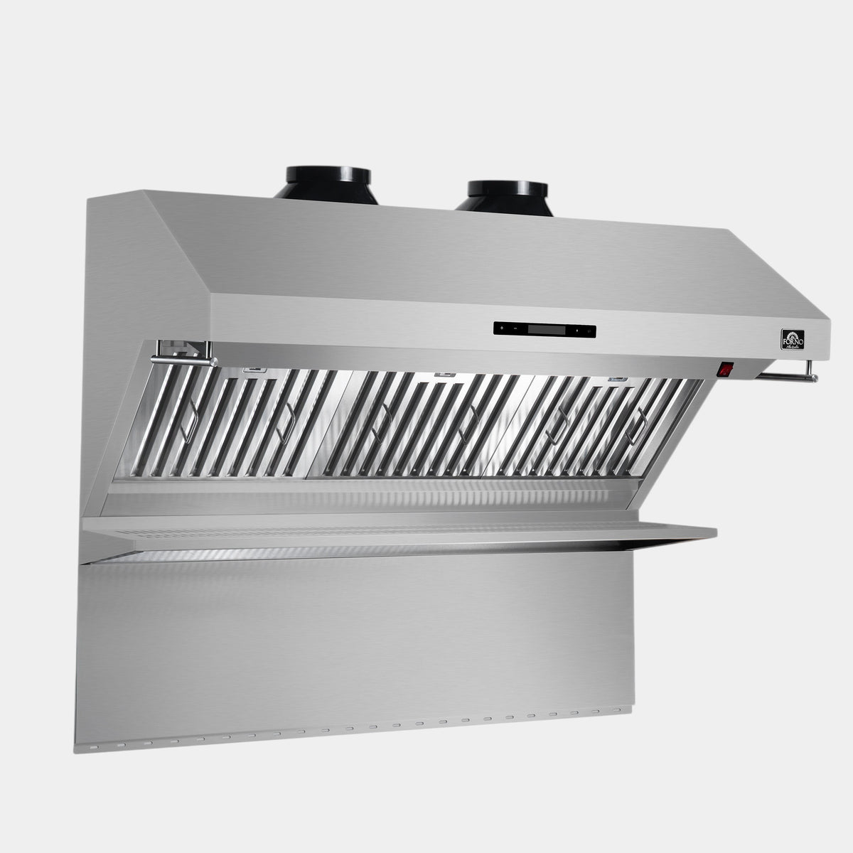 Forno Savona 48 in. 1200 CFM Stainless Steel Wall Mount Range Hood with Back Splash and Baffle Filters | FRHWM5029-48