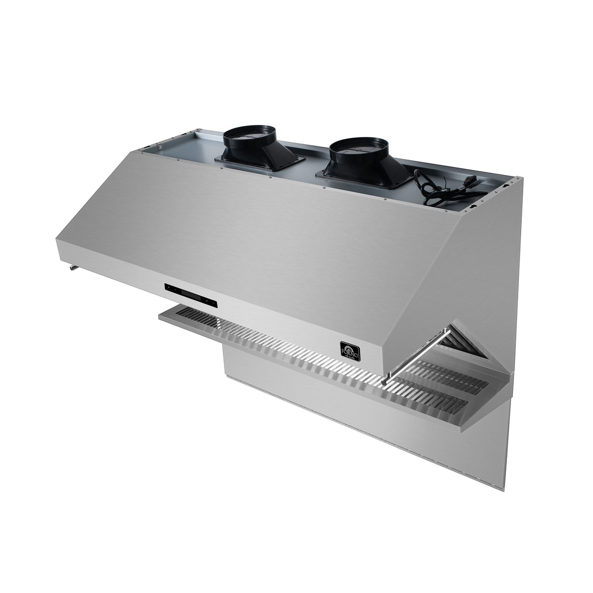Forno Savona 48 in. 1200 CFM Stainless Steel Wall Mount Range Hood with Back Splash and Baffle Filters | FRHWM5029-48