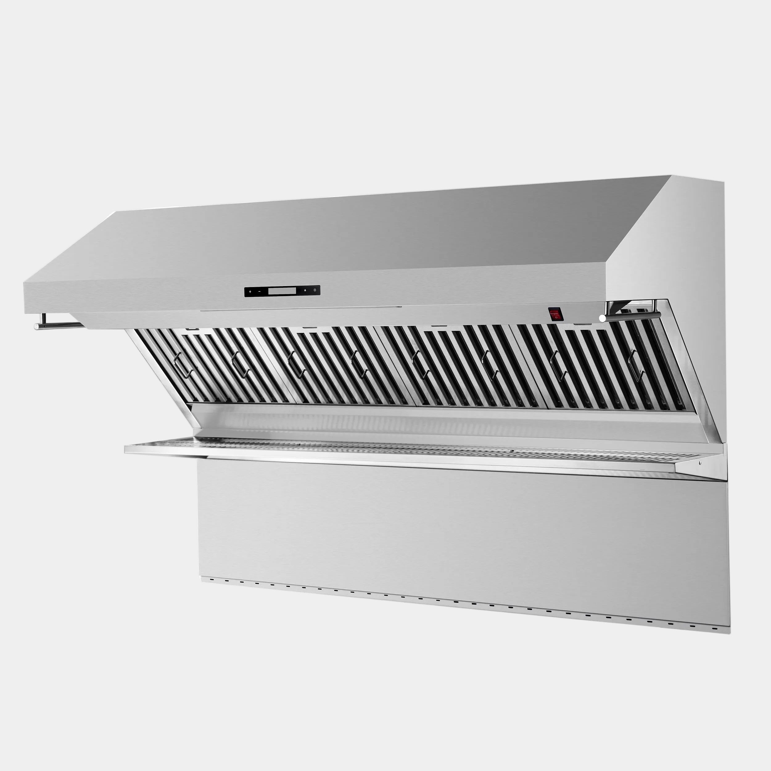 Forno Savona 60 in. 1200 CFM Stainless Steel Wall Mount Range Hood with Back Splash and Baffle Filters | FRHWM5029-60
