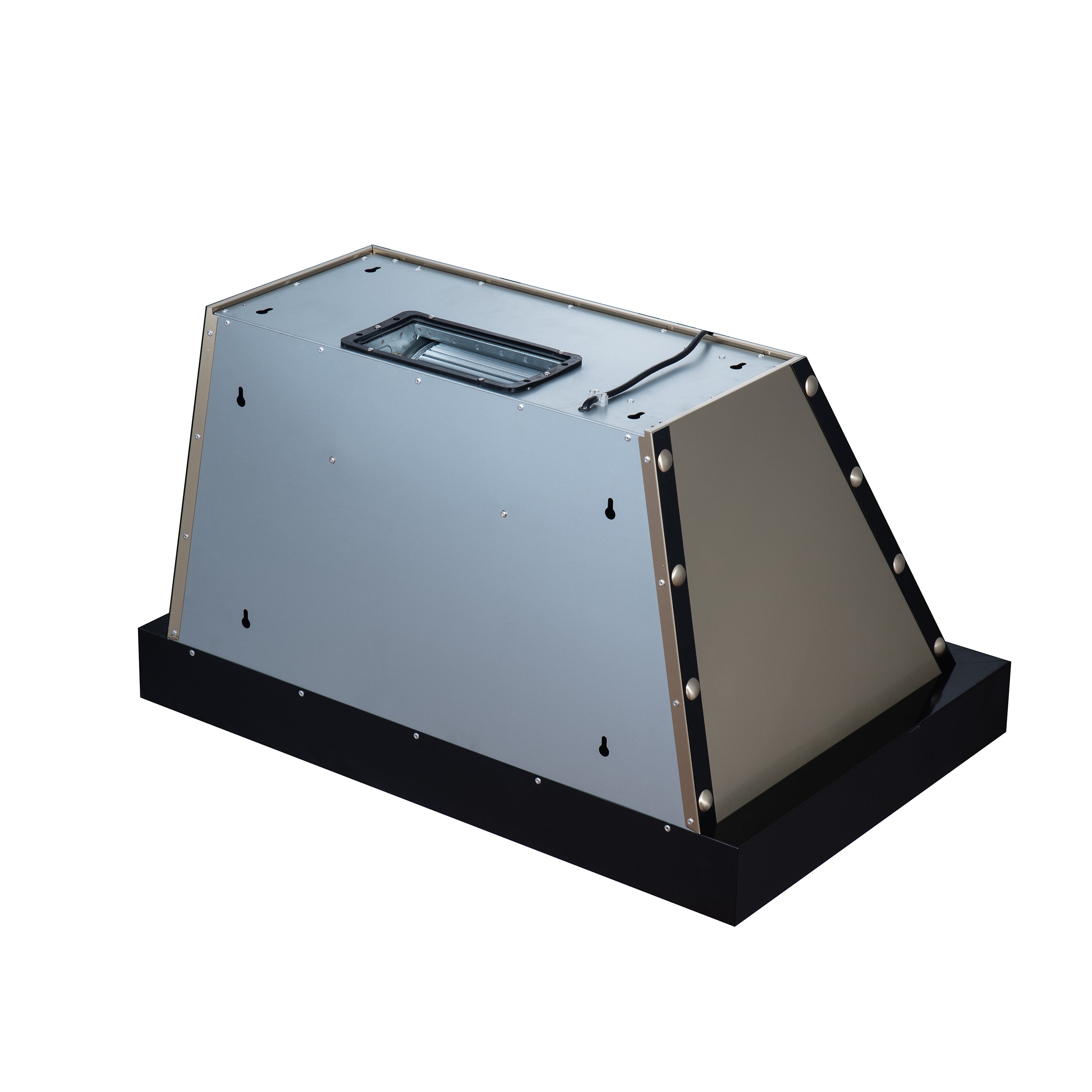 Forno Valente 36 in. 427 CFM Black Wall Mount Range Hood with Remote Control | FRHWM5099-36CPBLK