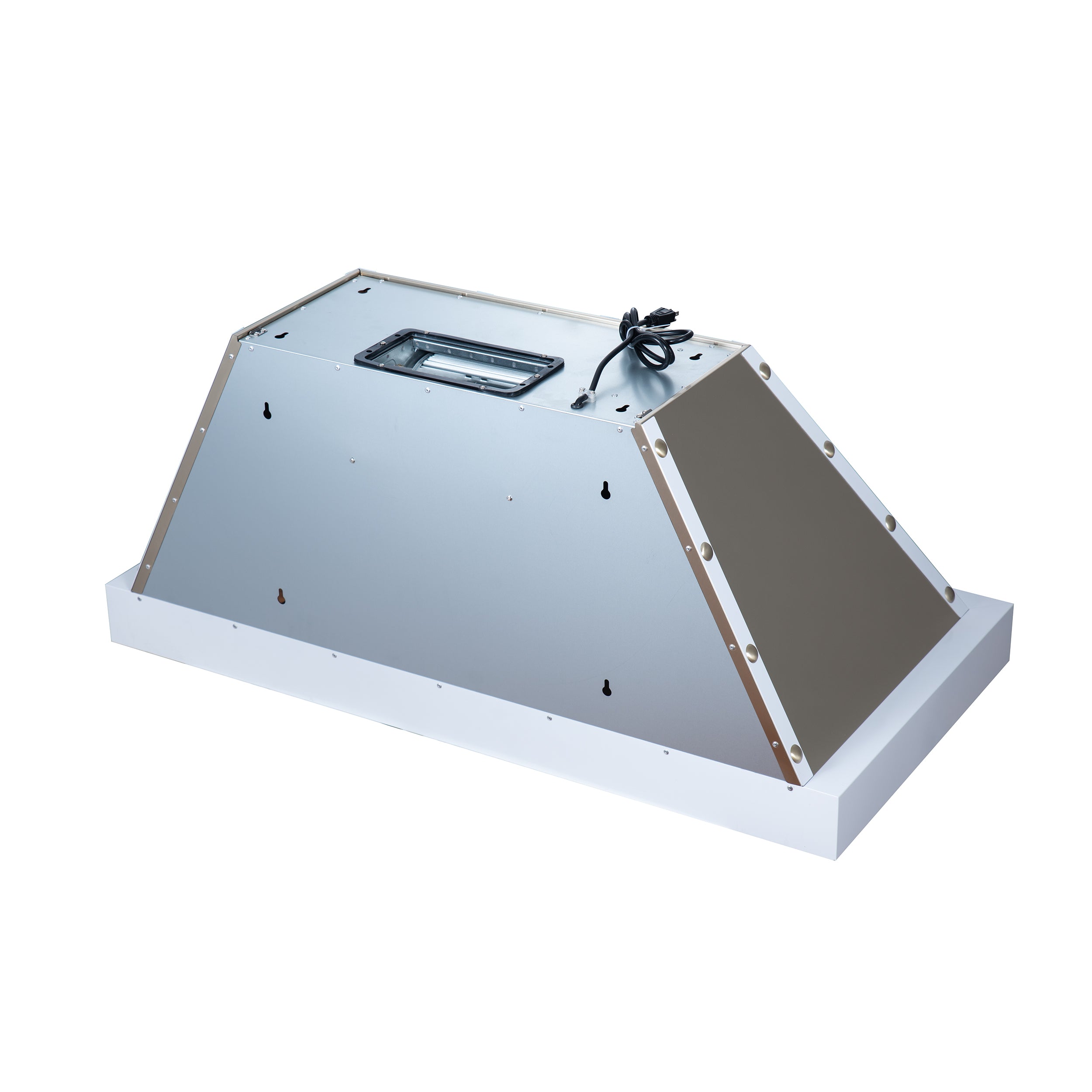 Forno Valente 48 in. 304 CFM White Wall Mount Range Hood with Remote Control | FRHWM5099-48CPWHT