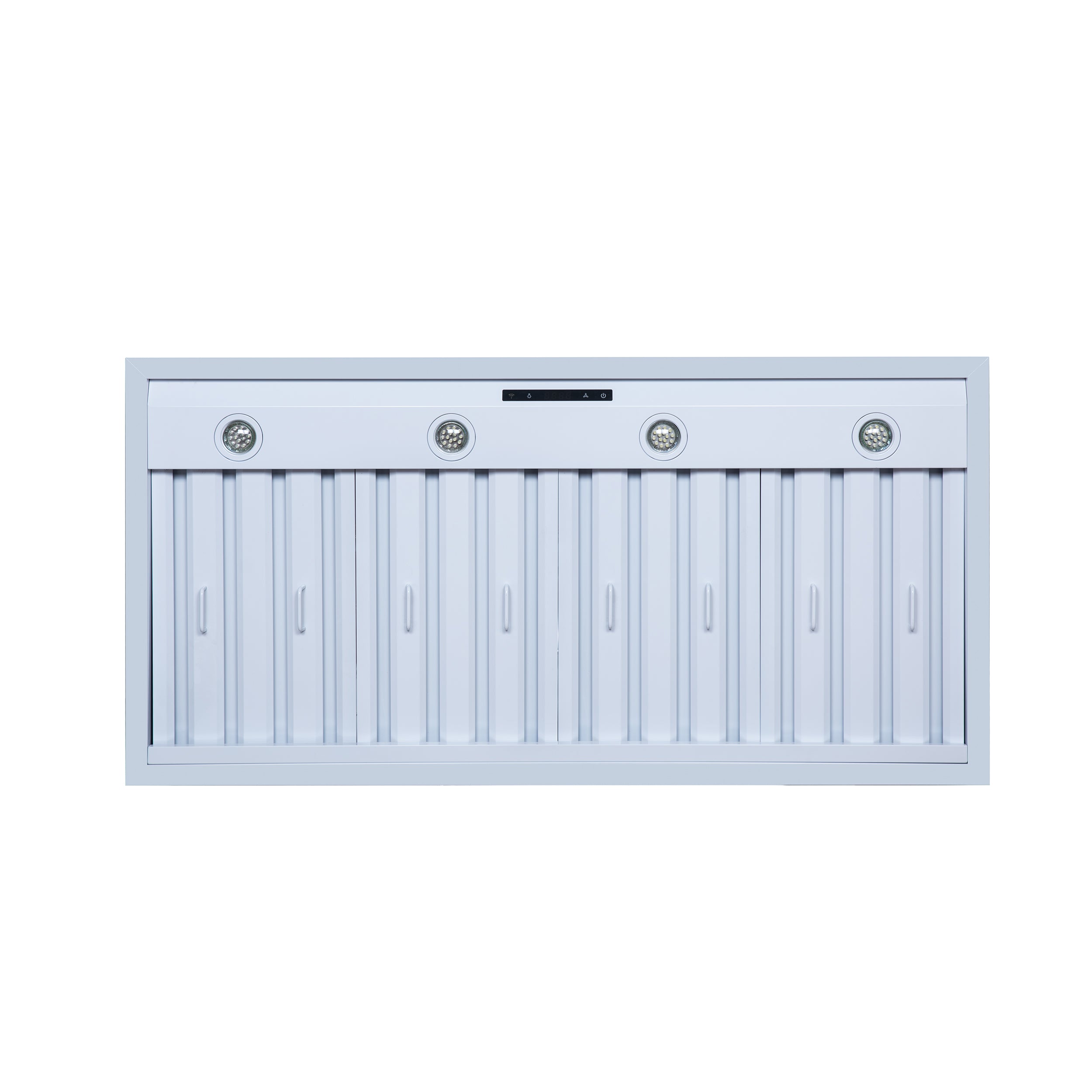 Forno Valente 48 in. 304 CFM White Wall Mount Range Hood with Remote Control | FRHWM5099-48CPWHT