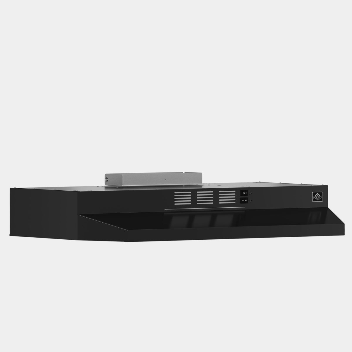 Forno Cappa 30 in. 200 CFM Black Convertible Under Cabinet Range Hood | FRHUC5200-30BLK
