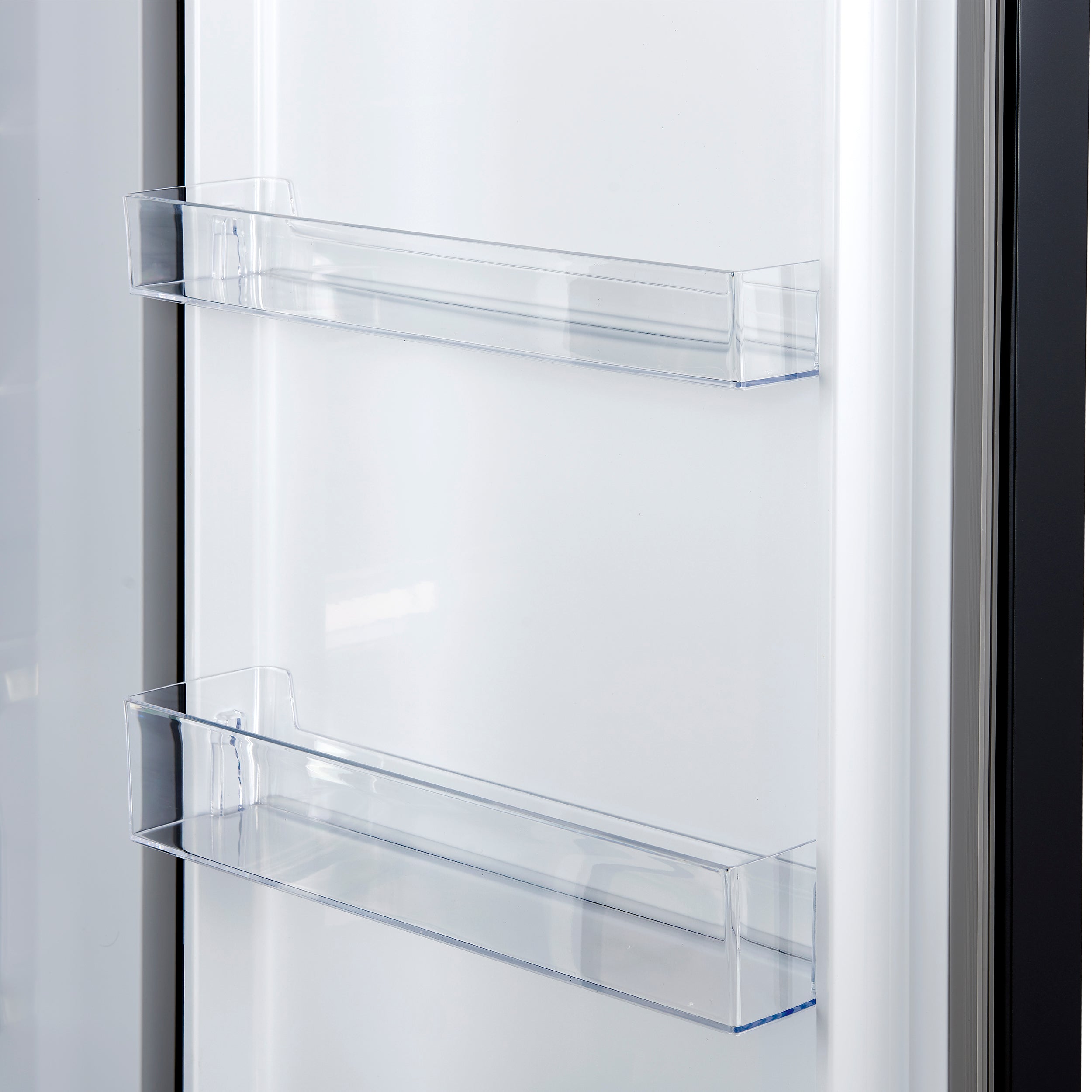 Forno Maderno 28 in. 13.6 cu.ft. Right Swing Black Convertible Refrigerator/Freezer with Antique Brass | FFFFD1722-28BLK-RS