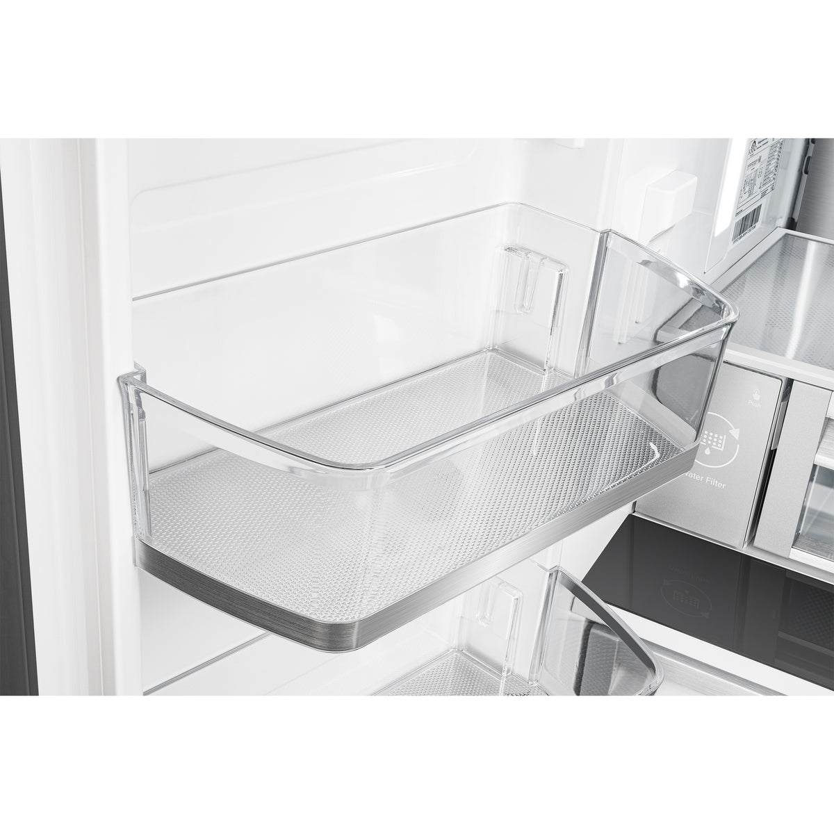 Fiorano 36" French Door Refrigerator in Stainless Steel, 20.2 cf., Ice Maker, Water dispenser, Total No Frost