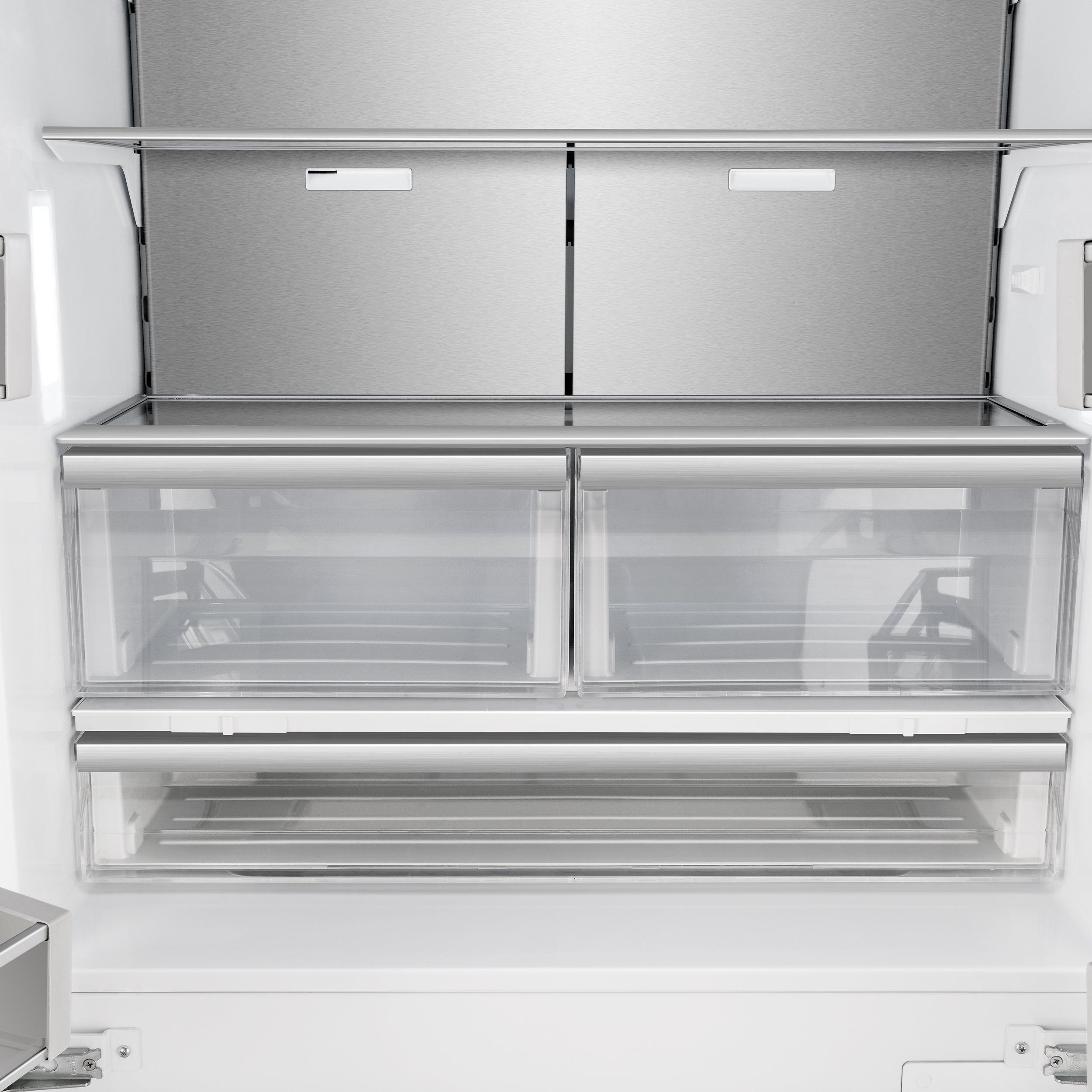 Forno Rivestito 36 in. 15.5 cu. ft. Panel Ready Built-In French Door Refrigerator with Ice Maker | FFRBI1811-36FR