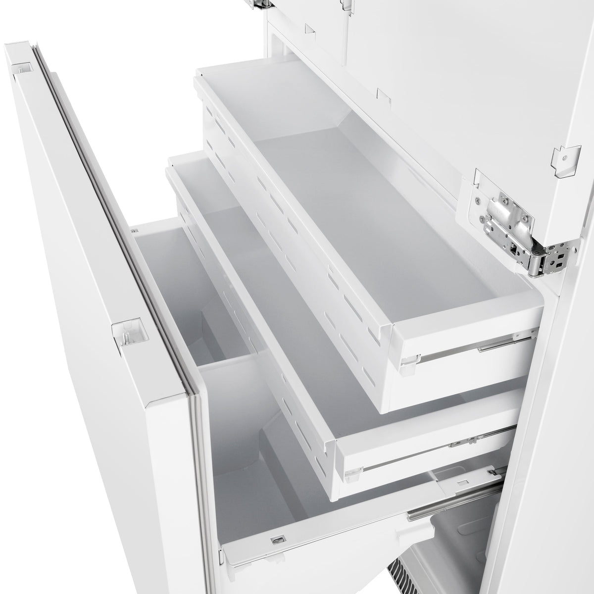 Forno Rivestito 36 in. 15.5 cu. ft. Panel Ready Built-In French Door Refrigerator with Ice Maker | FFRBI1811-36FR