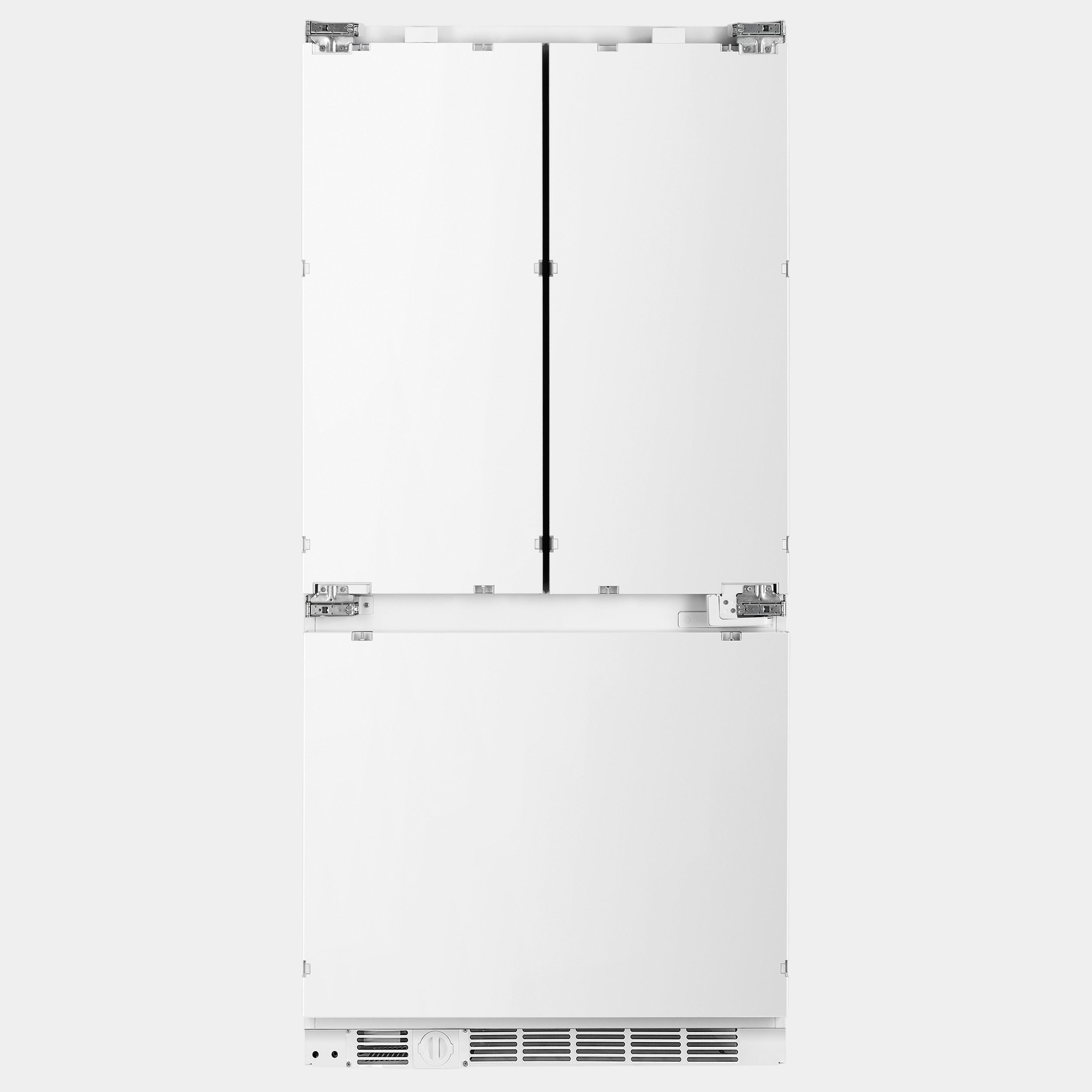 Forno Rivestito 36 in. 15.5 cu. ft. Panel Ready Built-In French Door Refrigerator with Ice Maker | FFRBI1811-36FR