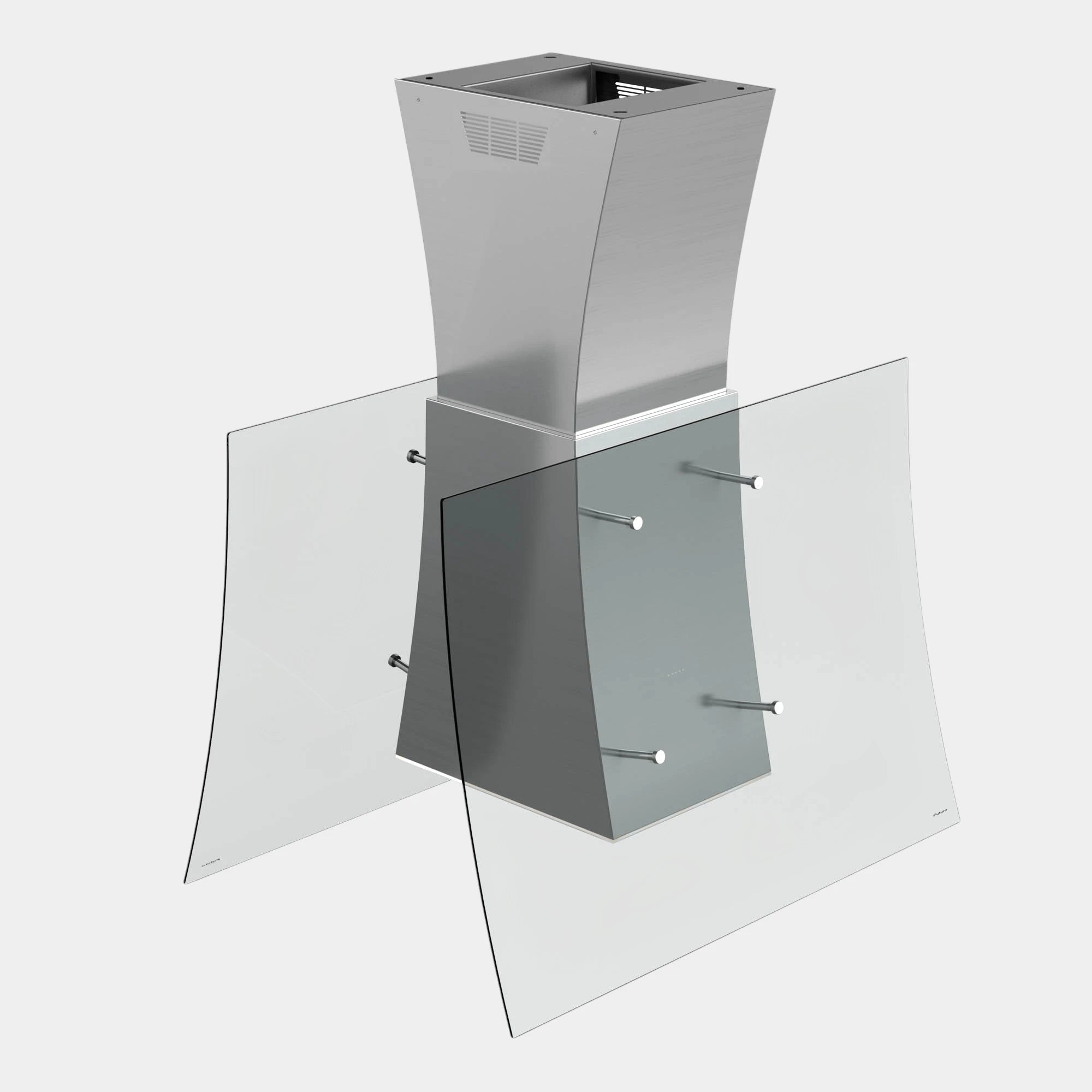 Futuro Magnolia 40 in. 940 CFM Stainless Steel Island Mount Range Hood | IS40MAGNOLIA