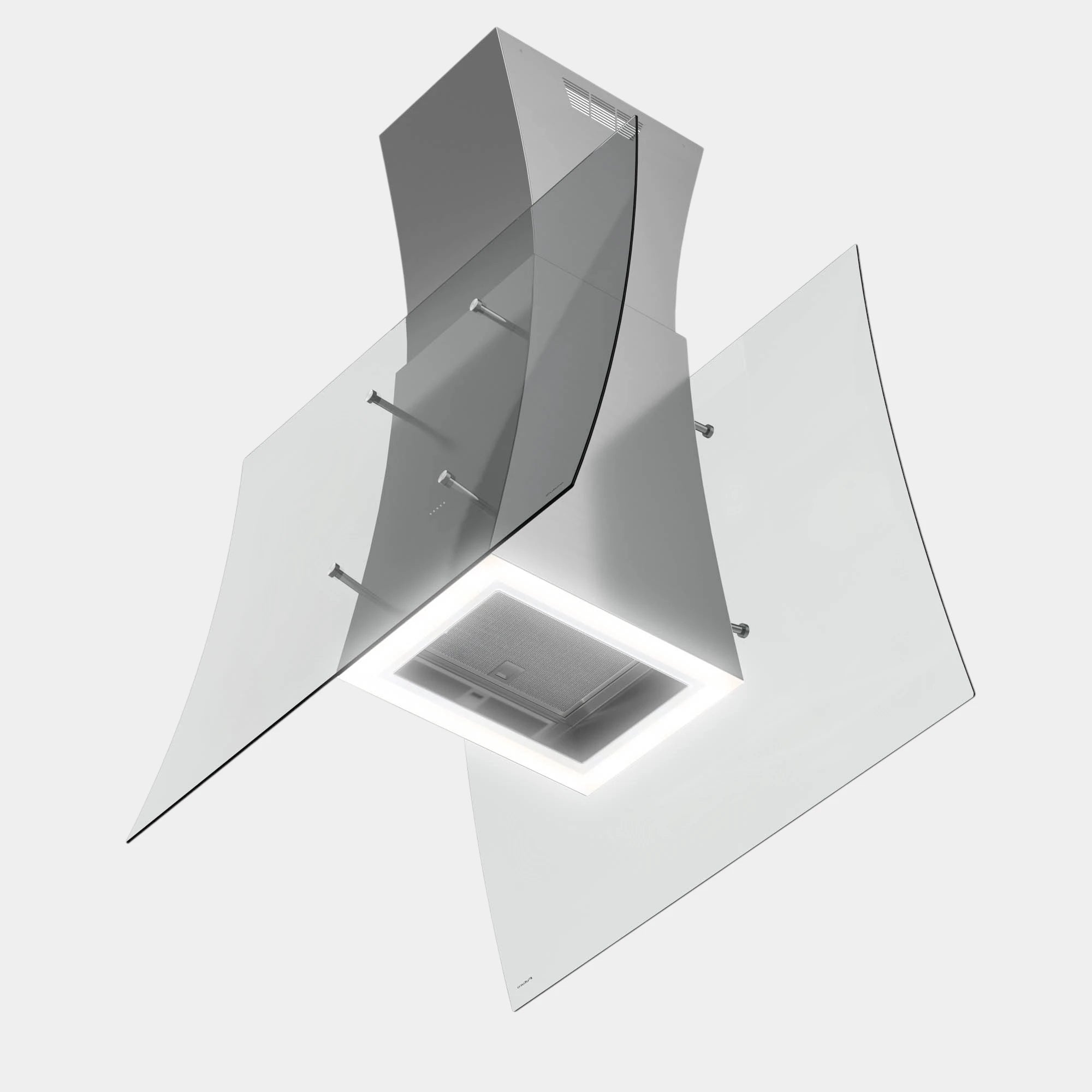 Futuro Magnolia 40 in. 940 CFM Stainless Steel Island Mount Range Hood | IS40MAGNOLIA