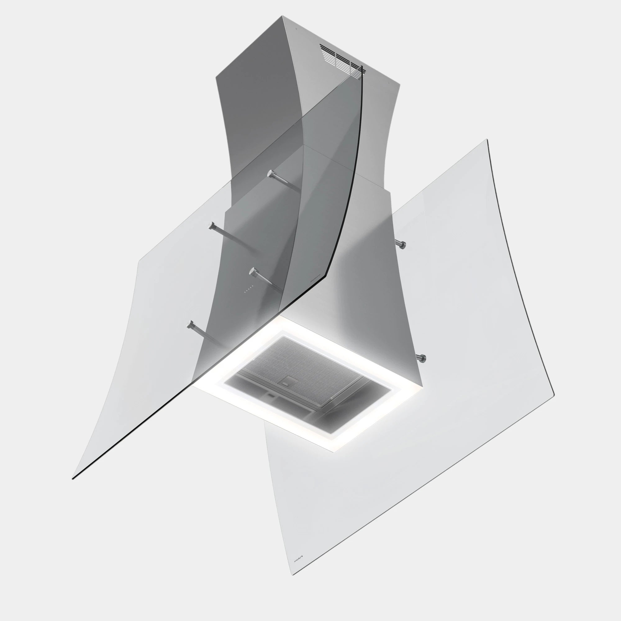 Futuro Magnolia 40 in. 940 CFM Stainless Steel Island Mount Range Hood | IS40MAGNOLIA