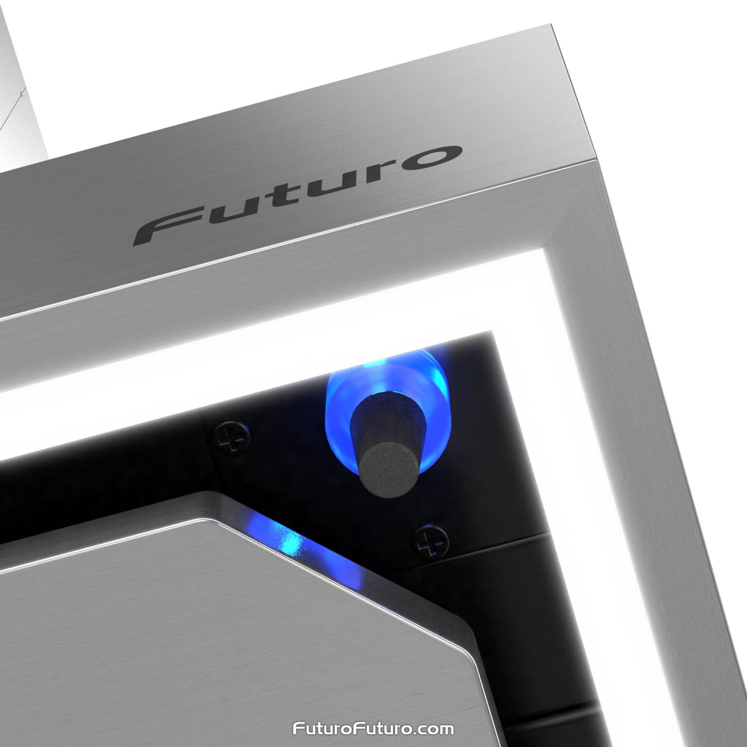 Futuro Turo 48 in. 940 CFM Stainless Steel Island Mount Range Hood | IS48TURO-INOX