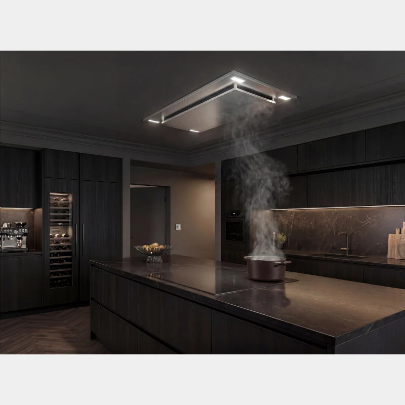 VICTORY Sunset 600 CFM Stainless Steel Flush Ceiling Mount Range Hood | SUNSET