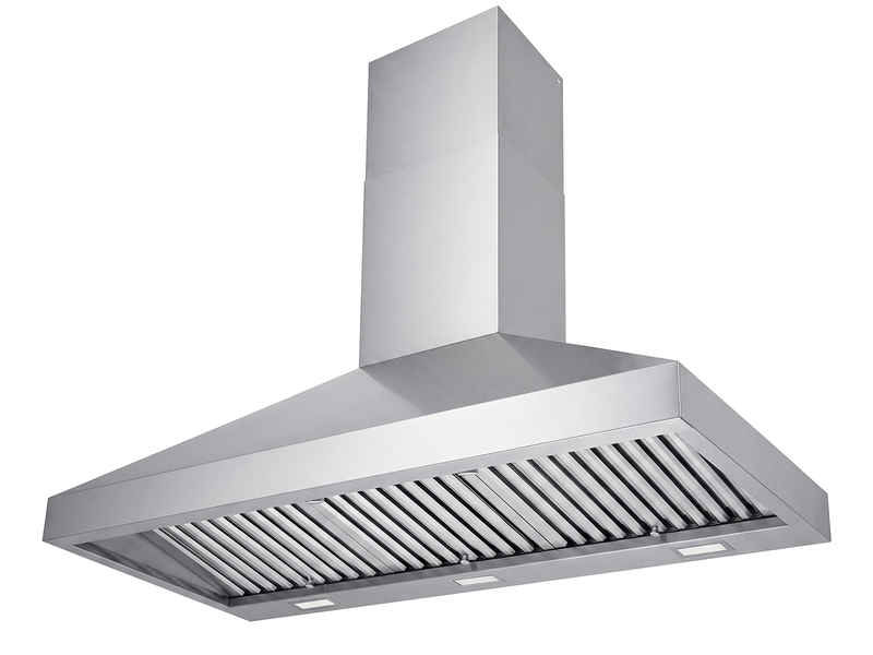 VICTORY Twister 48 in. 750 CFM Stainless Steel Wall Mount Range Hood | TWISTER-48