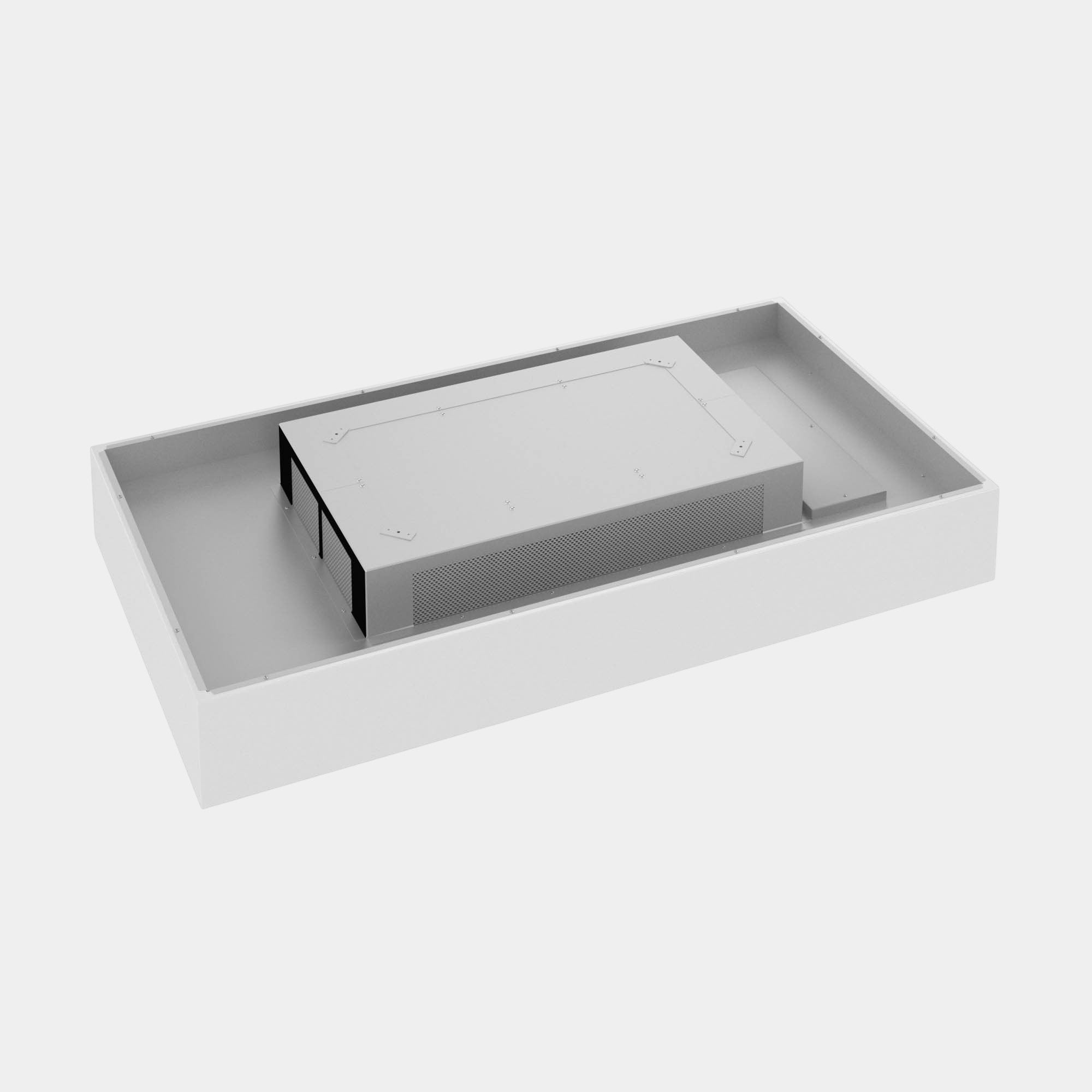 Futuro Trim 36 in. 940 CFM White Ceiling Mount Range Hood | IS36TRIM-WHT