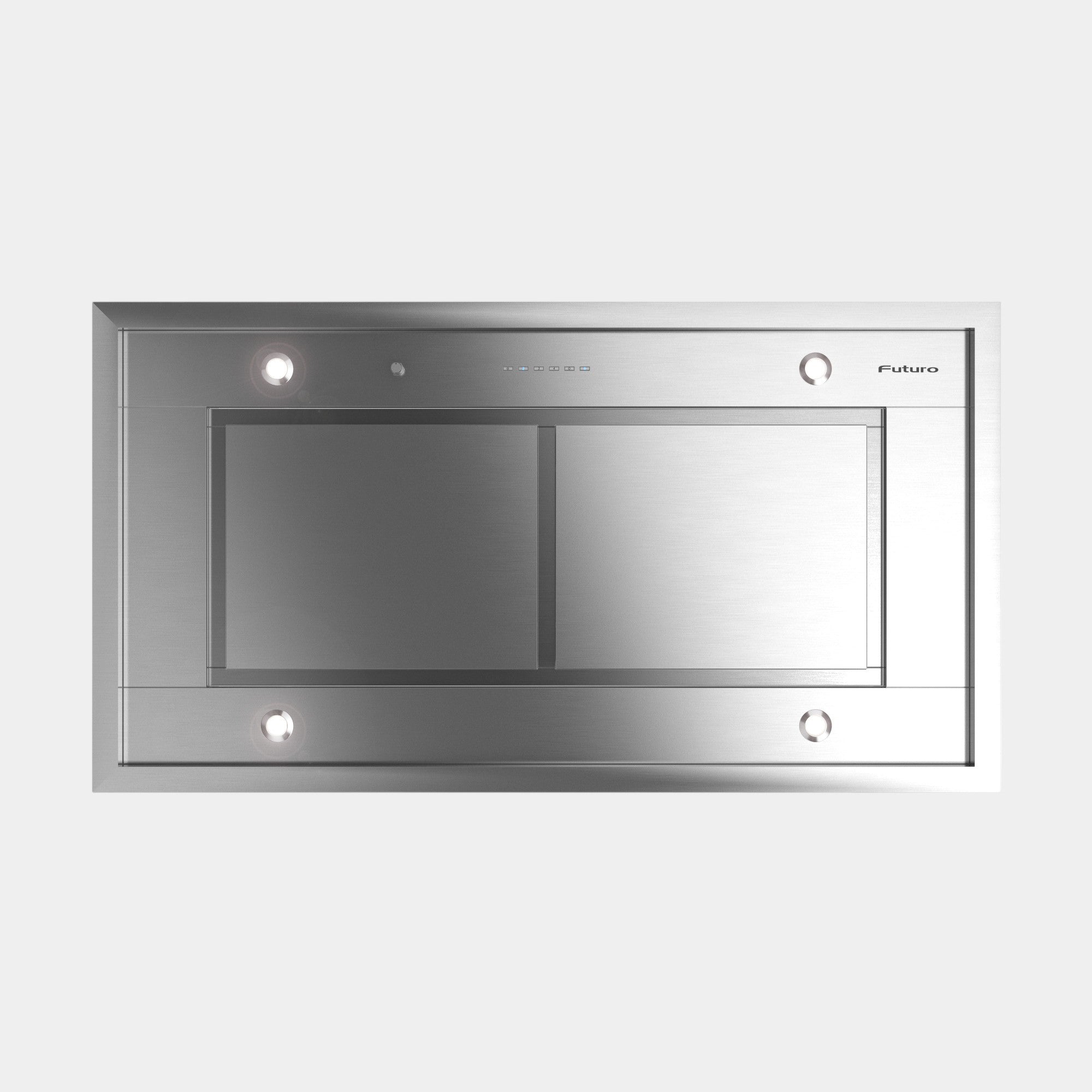 Futuro Tactio 36 in. 940 CFM Stainless Steel Island Mount Range Hood | IS36TACTIO