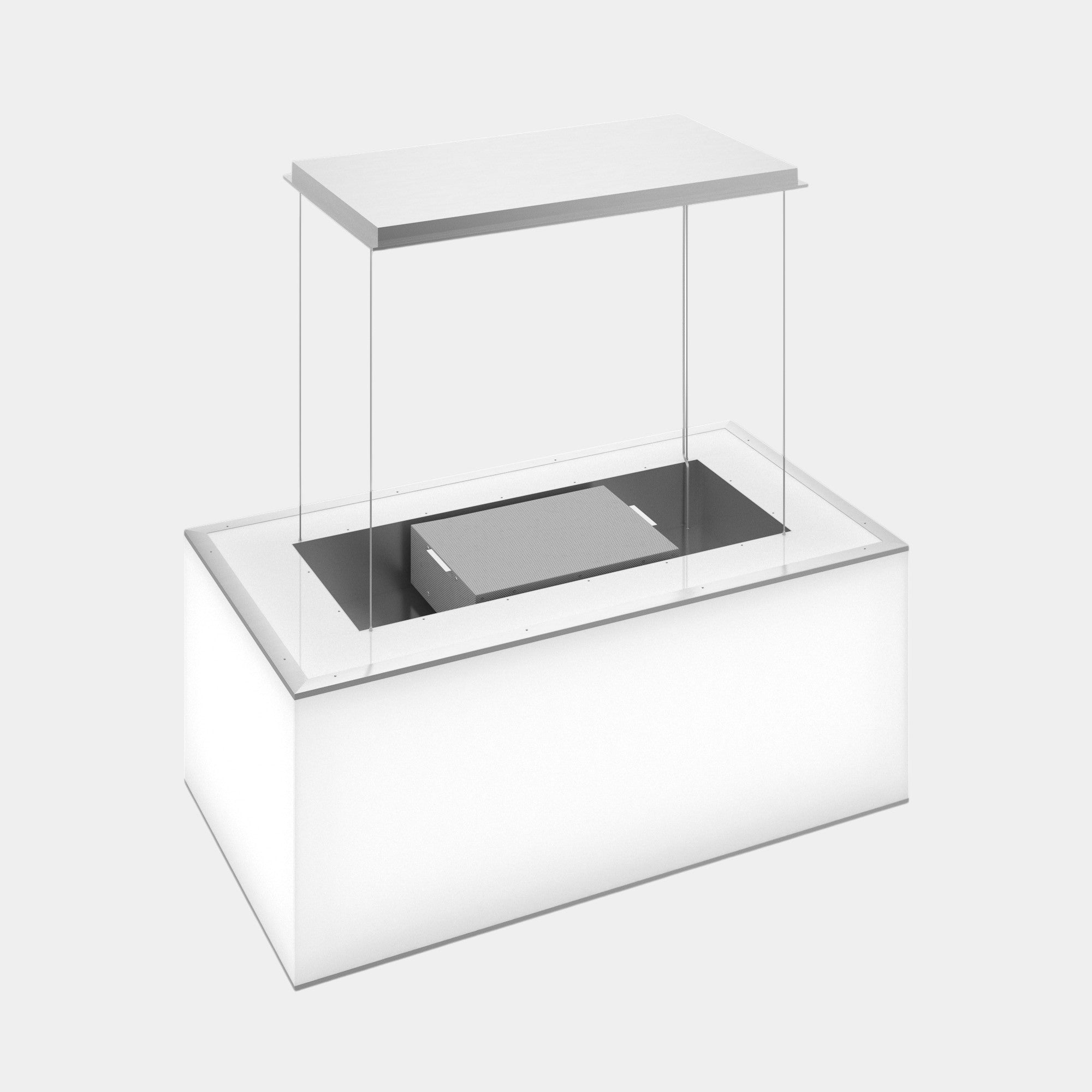 Futuro Tactio 36 in. 940 CFM Stainless Steel Island Mount Range Hood | IS36TACTIO