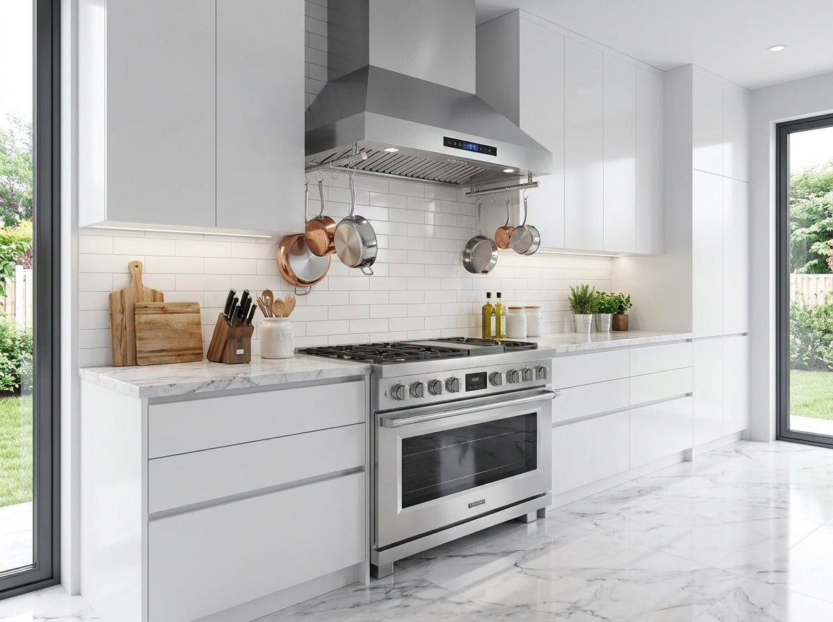 Forno Venezia 30 in. 370 CFM Stainless Steel Wall Mount Range Hood | FRHWM5503-30