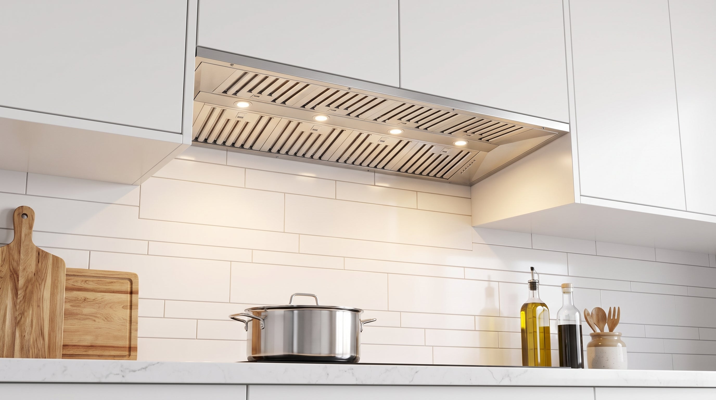 Forno Altilia 60 in. 1200 CFM Stainless Steel Insert Range Hood with LED Lighting | FRHRE5337-60