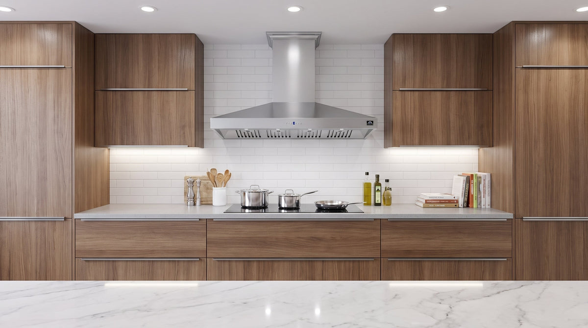 Forno Orvieto 60 in. 1200 CFM Stainless Steel Wall Mount Range Hood | FRHWM5094-60