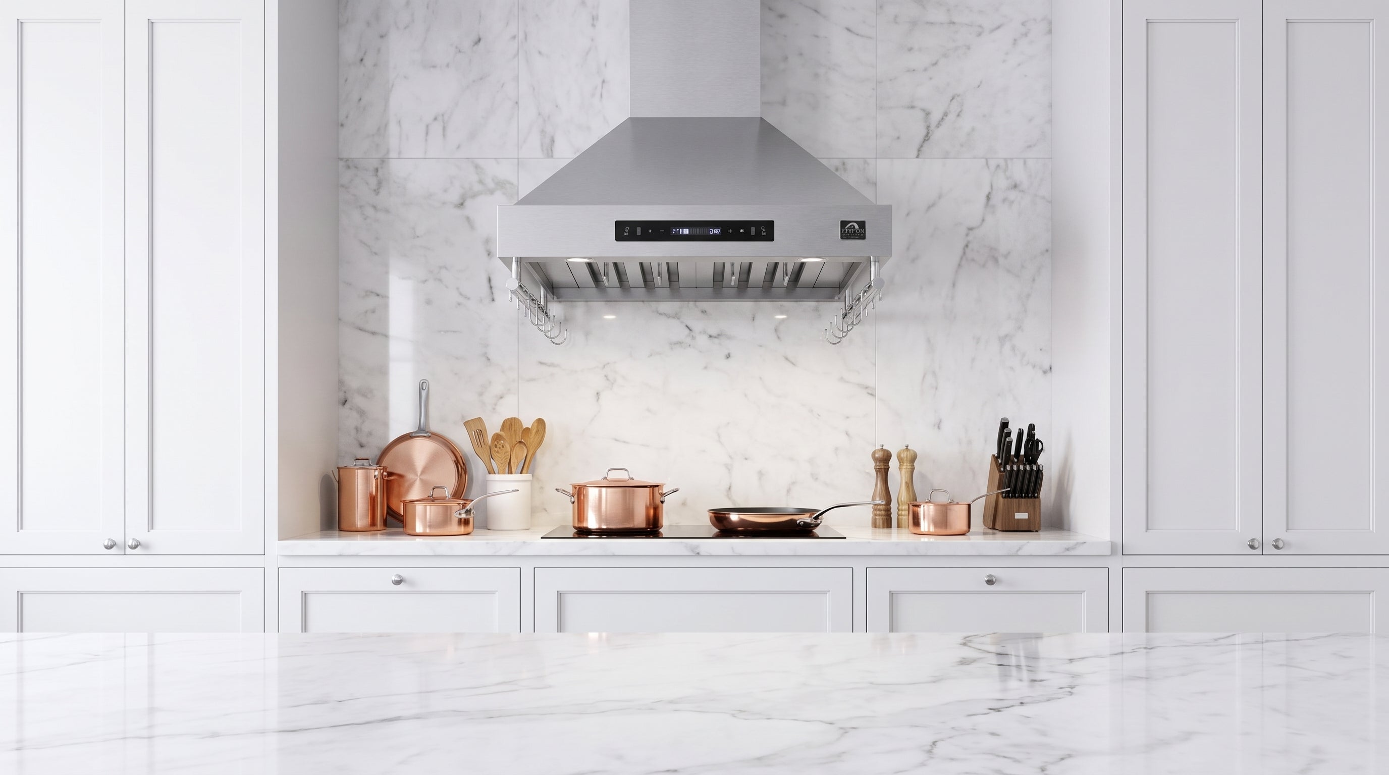 Forno Venezia 30 in. 370 CFM Stainless Steel Wall Mount Range Hood | FRHWM5503-30