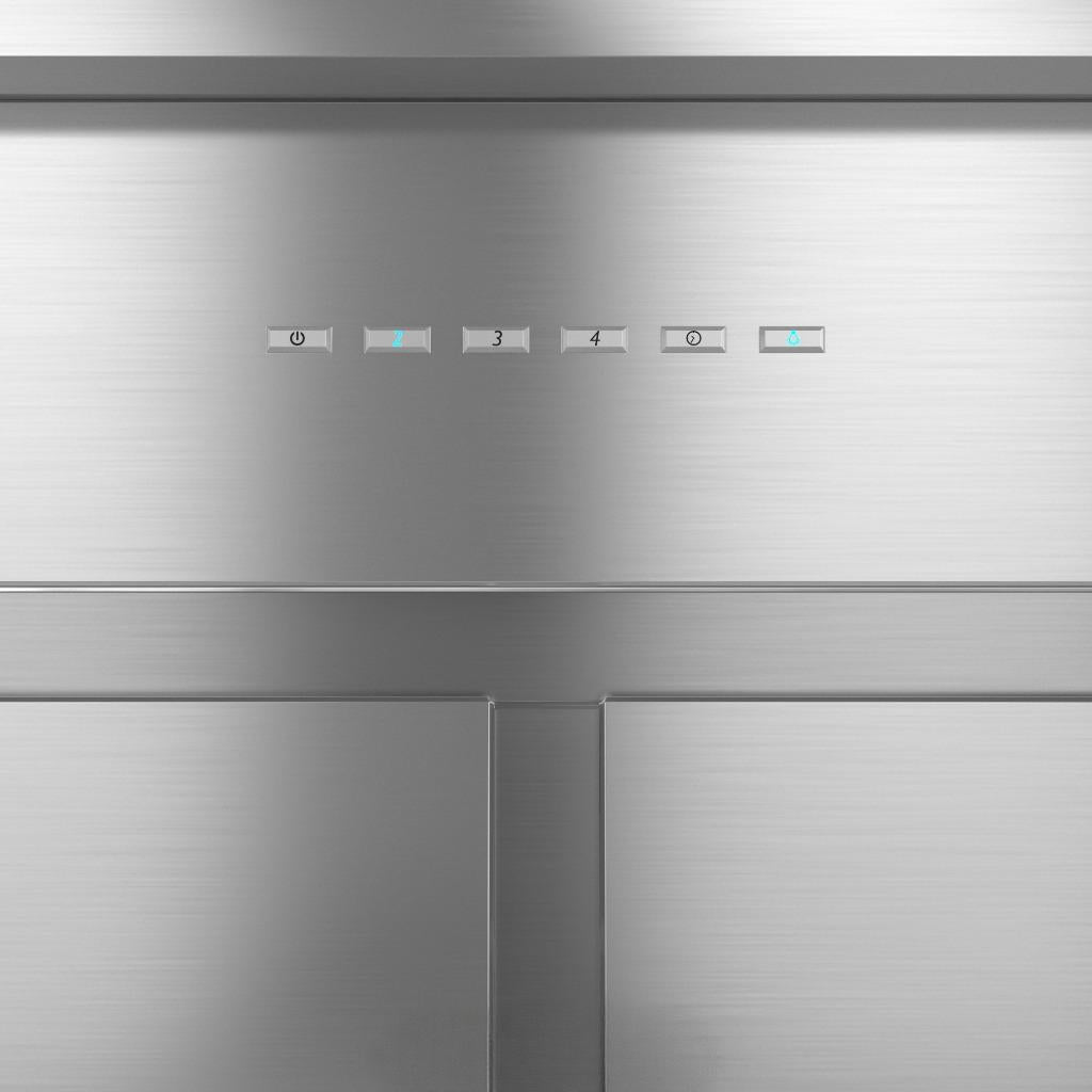 Futuro Tactio 36 in. 940 CFM Stainless Steel Island Mount Range Hood | IS36TACTIO