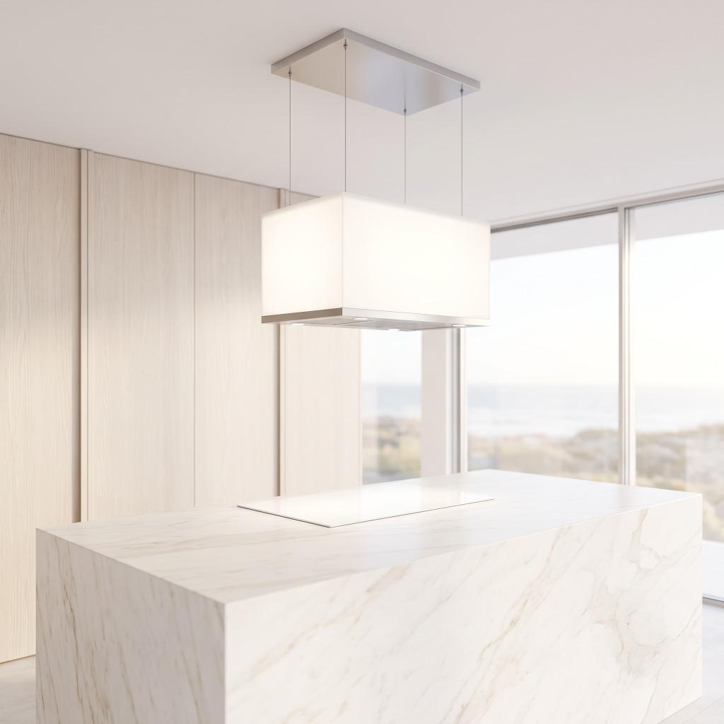 Futuro Tactio 36 in. 940 CFM Stainless Steel Island Mount Range Hood | IS36TACTIO