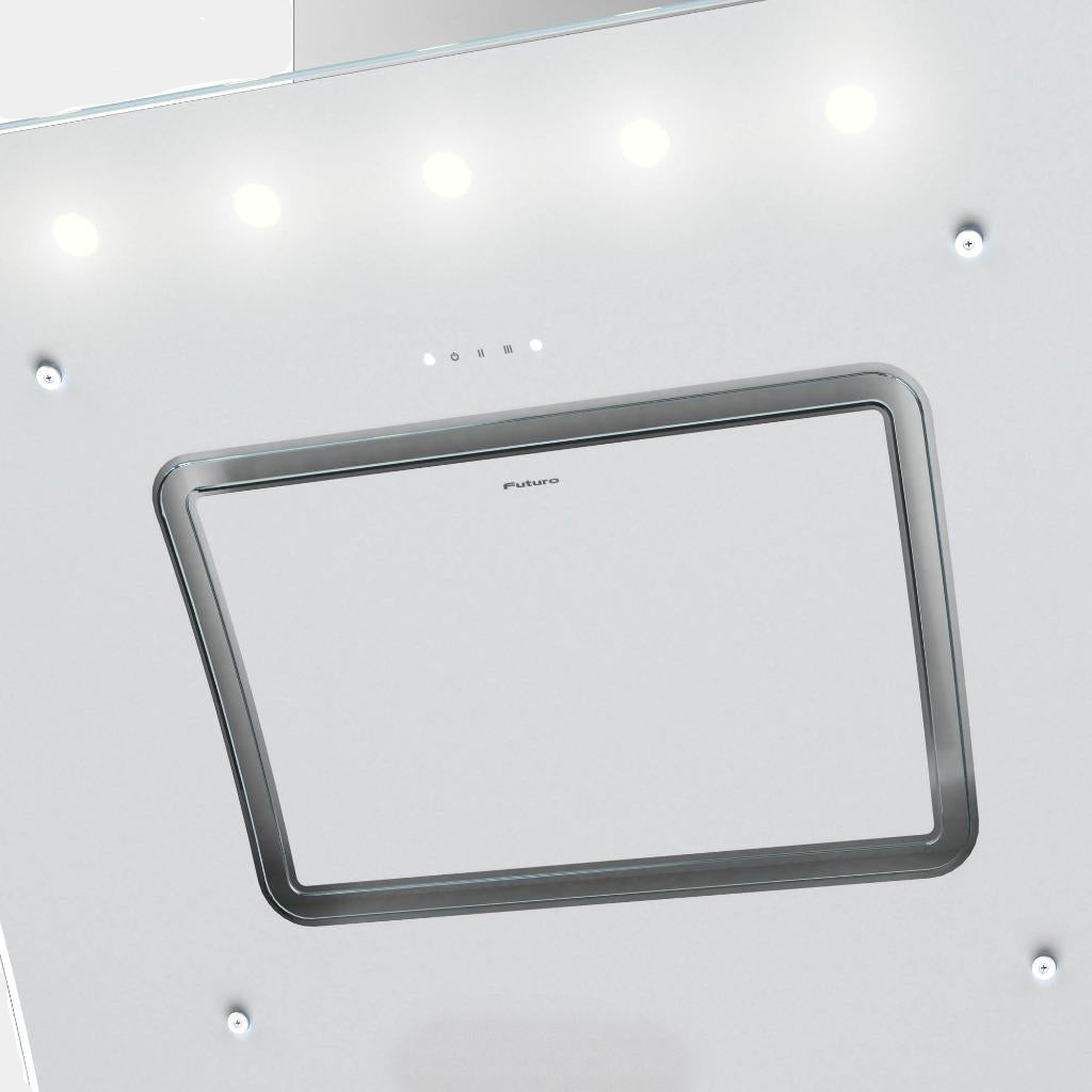Futuro Splash 36 in. 940 CFM White Wall Mount Range Hood | WL36SPLASH-WHT
